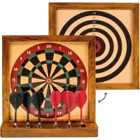 Philos Mini Darts spel - Multicolor dartbord voor kinderen en volwassenen.