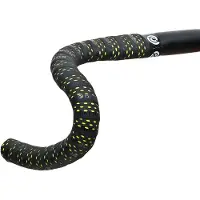 Bike Ribbon Ruban de guidon drop noir-jaune