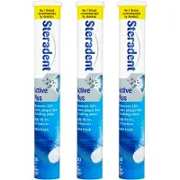 Steradent Active Plus kunstgebit reiniger - 30 tabletten
