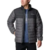 Columbia Outdoorjas 'Powder Lite II' grijs / grafiet / wit