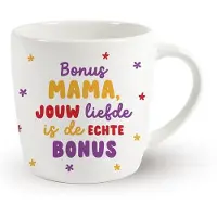Miko - Moederdag mok - BONUS MAMA, JOU LIEFDE IS DE ECHTE BONUS