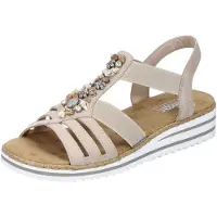 Rieker Sandaal 'V0649' lichtbeige