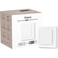 Aqara Light Switch H2 Eu (2 Buttons 1 Channel Slimme Schakelaar Wit