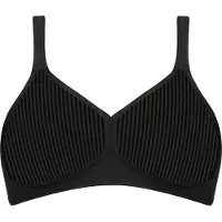 Triumph Bh zonder beugels Modern Soft Cotton N subtiel gestreept, met vormgevende cups zonder vulling