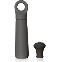 VacuVin Vacu Vin Wine Saver Loop + stopper grijs grijs Kunststof Wijnafsluiter