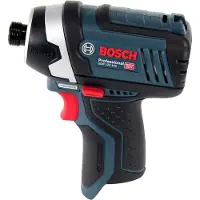 Bosch Boormachine + slagboor, Bosch GDR 12V-105 accu-slagmoersleutel 12V 105Nm + 2x oplaadbare accu 2.0Ah + oplader (Oplaadbare batterij)