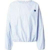 s.Oliver Blouse hemelsblauw / wit