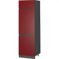 Vicco R-Line Koelkast ombouwkast – 60 cm J-vorm Rood