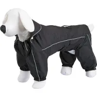 Kerbl Zwarte Hond Regenjas - Maat M (40 cm)
