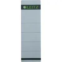 Leitz Rugetiket 16421085 Zelfklevend Grijs 6,15 x 19,2 cm 100 Stuks