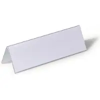 Durable tafelkaartje 210 x 61 mm (25 stuks)