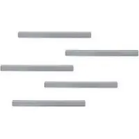 Durable Magneetstrip DURAFIX rail, B 210 x H 17 mm, zelfklevend, luchtbelvrije look, zilver