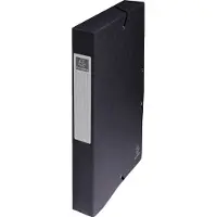 Exacompta elastobox Exabox zwart, rug van 4 cm