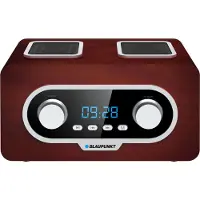 Blaupunkt PP5.2BR - Draagbare speler - FM-radio met 60 zenders - USB/AUX - Bruin