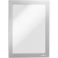 Durable Duraframe MAGNETIC informatiekader A5 magnetisch zilver (5 stuks)