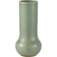 J-Line Vaas organic keramiek grijsblauw
