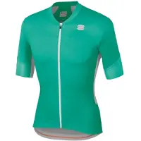 Sportful Fietsshirt Men GTS Jersey Bora Green Miami Green White-XL