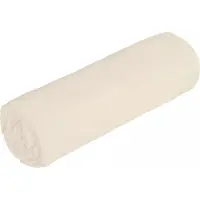 Vente-unique Hoeslaken in satijn 108 draden/cm² - 200 x 200 cm - Instophoogte 30 cm - Beige - TALORA van PALACIO