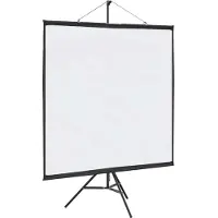 vidaXL Projectiescherm met statief 81 inch 1:1