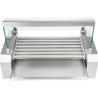 Royal Catering Hotdog Grill - 7 rollers - Roestvrij staal