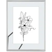 Hama Fotolijst - Bloemen - Zilver - 10 x 15 cm - Glas - Metaal
