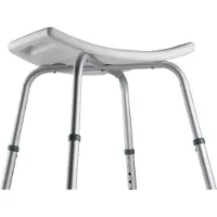 Vivamore Douchekruk - Antislip Douchestoel - In Hoogte Verstelbaar - Max. 150 KG