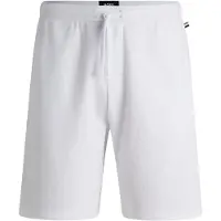 BOSS Heren Pyjamashort van wit gaas (XL), Homewear, Katoen 50535884