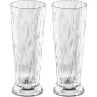 Koziol Bierglas Superglas Club No. 11 500 ml Transparant (Set van 2)