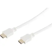 S-Impuls HDMI kabel - versie 1.4 (4K 30Hz) - CU koper aders / wit - 10 meter