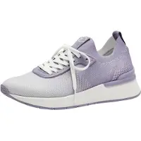 Tamaris Sneakers laag lichtlila / wit