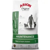 Arion Original Maintenance Large Breed Kip 12kg met rocco sticks