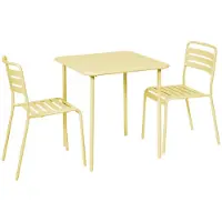 Sweeek - Tuintafel en 2 stoelen - amélia