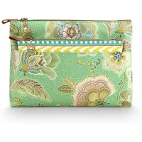 Pip studio Toilettas Caryn Cosmetic Bags Combi Matata Green