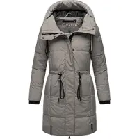 NAVAHOO Wintermantel 'Zuckertatze XIV' grijs