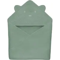 Autre Muslin Hooded Baby Towel - 100% katoenen mousseline - Geen irritatie - Praktisch formaat