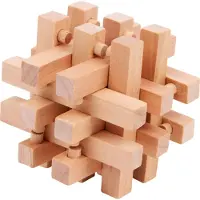 Small Foot - Houten Breinpuzzels, Set van 4