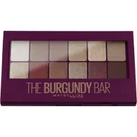 Maybelline Oog make-up Oogschaduw The Burgundy Bar Eye Shadow Palette
