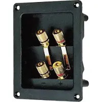 Visaton Dubbele aansluitterminal BT 95/75 1 stuk(s)