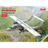 ICM Modelbouwpakket Militaire voertuigen - 72185 North-American/Rockwell OV-10A - US Attack Aircraft Plastic - 1:72 - Modelbouw