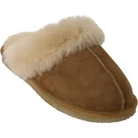 Shepherd Huisschoenen 'Jessica' crème / cognac