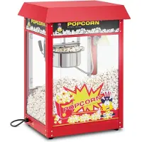 Royal Popcornmachine - Retro design - 195 / 235 °C - rood -