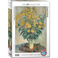 Eurographics Artisjok van Jeruzalem door Claude Monet puzzel van 1000 stukjes