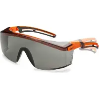 Uvex astrospec 2.0 9164246 Veiligheidsbril Incl. UV-bescherming Oranje, Zwart