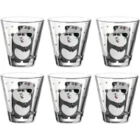 Leonardo Kinderbeker Bambini Panda 215ml (6-Delig)