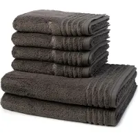 Vossen 4 X Handdoek 2 X Douchehanddoek - in een set Vienna Style Supersoft