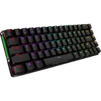 Asus Toetsenbord ROG Falchion NXRD Gaming Keyboard french. layou (FR, Draadloze, Bedraad), Toetsenbord, Grijs, Zwart