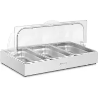 Royal Catering Buffetvitrine - 3x 2.6 L - Royal Catering - 535 x 335 x 250 mm