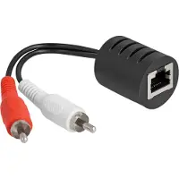 DeLOCK Tulp stereo audio over ethernet extender set