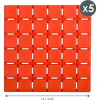 MSV Antislip Badmat Pads – Set van 5 Antislip Douchepads voor Badkuip en Douche – Antislip Pads voor Veiligheid in de Badkamer