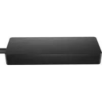 HP USB-C-hub - Universele USB-C-multiport-hub - 4 poorten - Zwart - 4K Ultra HD